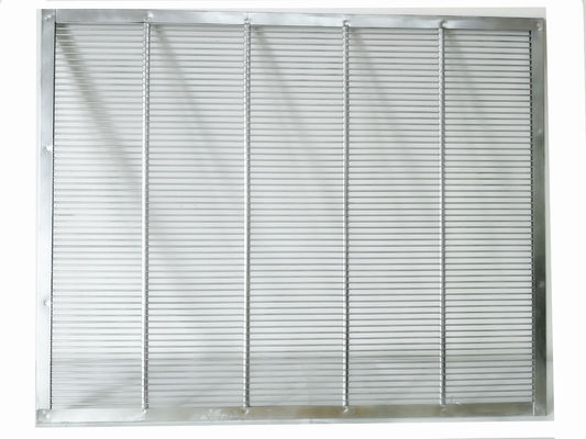 Durabilidade alta rainha vertical galvanizada Excluder do metal para a colmeia da abelha