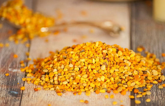 Das vitaminas frescas puras cruas orgânicas da abelha do pólen do chá do pólen da abelha de 100% fábrica orgânica grande dos alimentos da abelha de Granual diretamente
