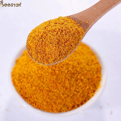 Parede celular quebrada 100% natural mel orgânico cru Pólen de abelha em pó grau alimentício