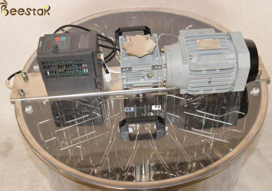 Extrator bonde de aço inoxidável do mel de 8 quadros com controle de velocidade para apicultor