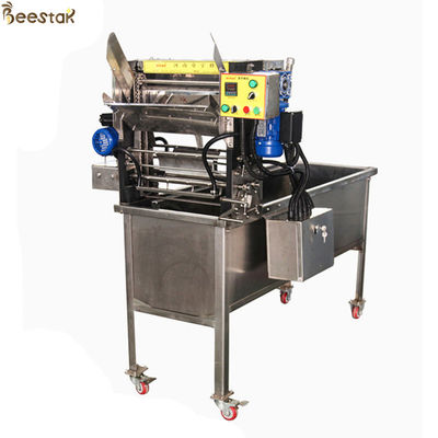 Máquina automática de desabastecimento Ferramentas de aço inoxidável de abelhas de mel Automaticamente abre máquina de mel para apicultura