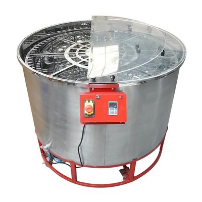 Extractor de mel elétrico de 72 quadros - Máquina de processamento de mel de abelha de aço inoxidável para apicultura